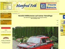 Tablet Screenshot of manfredfeik.de